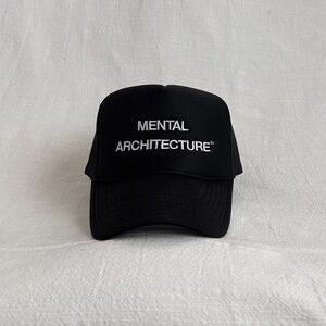 Amazing Mental Architecture Embroidered Logo Mesh Trucker Hat